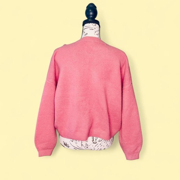 Sincerely Jules Pink Bow-Accent Cardigan - Picture 4 of 6